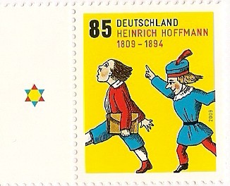 Briefmarke Heinrich Hoffmann